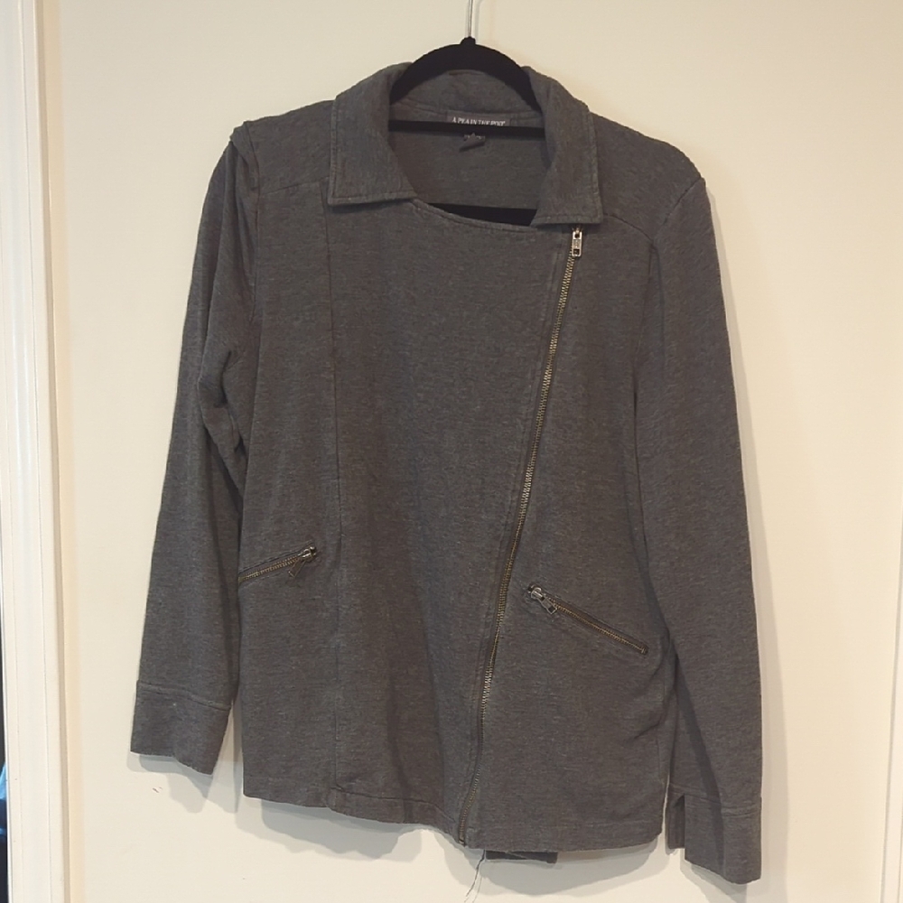 A Pea In The Pod Maternity Gray Women's Jacket